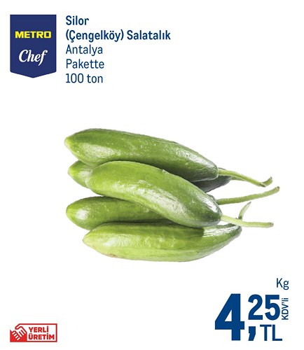 Metro Chef Silor (Çengelköy) Salatalık kg image