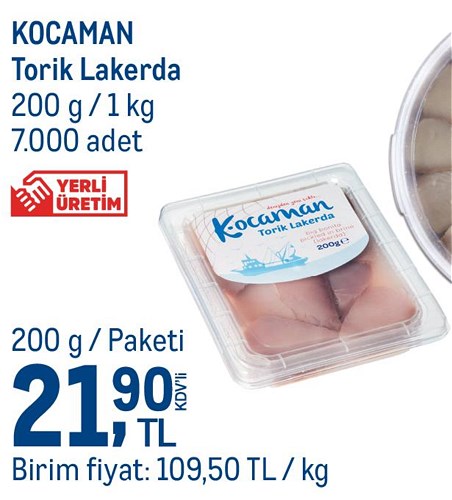 Kocaman Torik Lakerda 200 g image