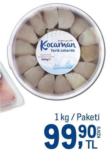 Kocaman Torik Lakerda 1 kg image