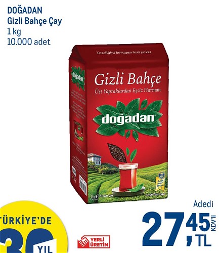 Doğadan Gizli Bahçe Çay 1 kg image