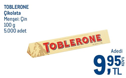 Toblerone Çikolata 100 g image