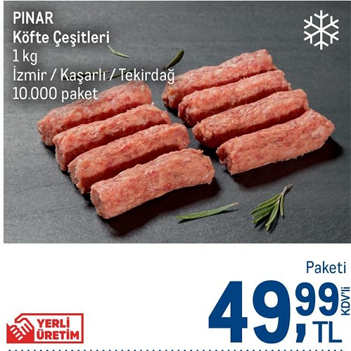 Pınar Köfte Çeşitleri 1 kg image