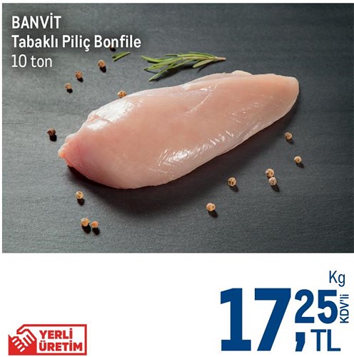 Banvit Tabaklı Piliç Bonfile kg image