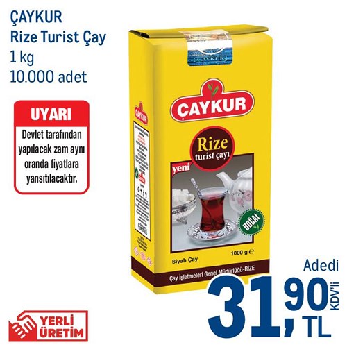 Çaykur Rize Turist Çay 1 kg image