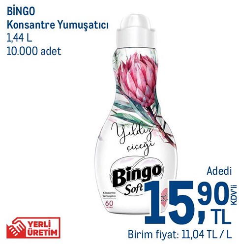 Bingo Konsantre Yumuşatıcı 1,44 l image