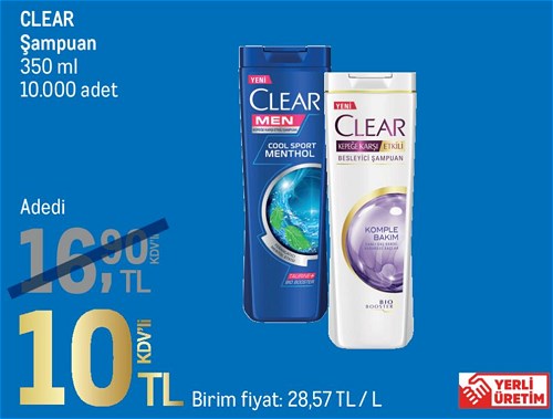 Clear Şampuan 350 ml image