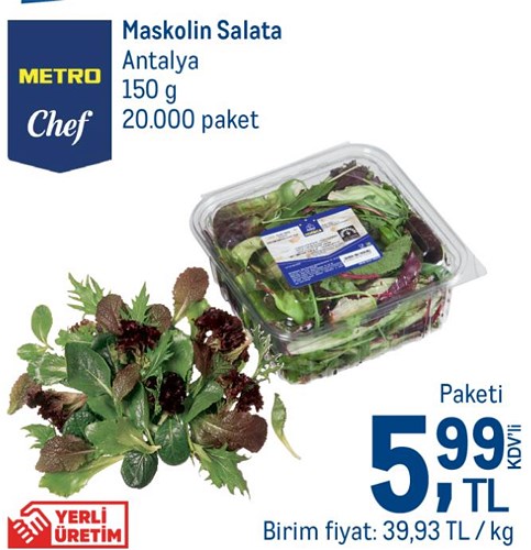 Metro Chef Maskolin Salata 150 g image