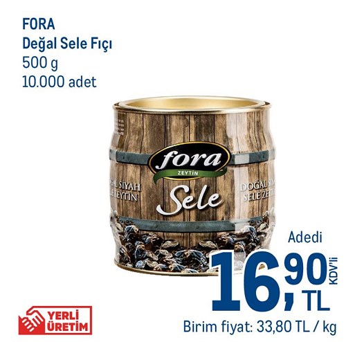 Fora Doğal Sele Fıçı 500 g image