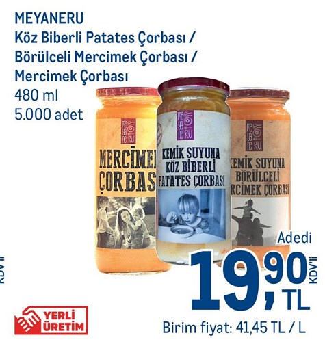 Meyaneru Çorba Çeşitleri 480 ml image