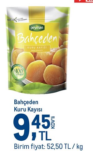 Peyman Bahçeden Kuru Kayısı 165 g/175 g image