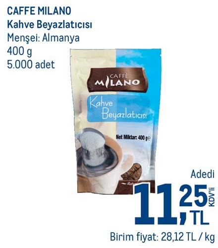 Caffe Milano Kahve Beyazlatıcısı 400 g image