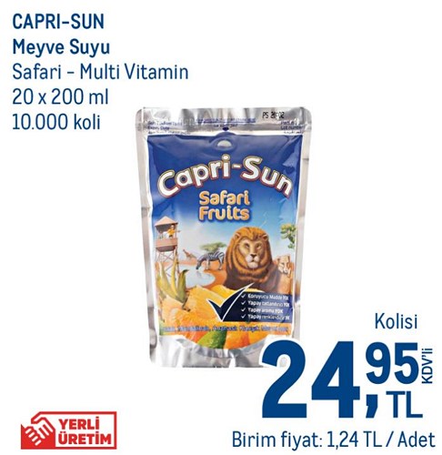 Capri-Sun Meyve Suyu 20x200 ml image