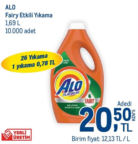 Alo Fairy Etkili Yıkama 1,69 l image