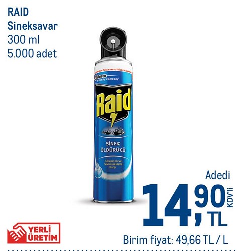 Raid Sineksavar 300 ml image