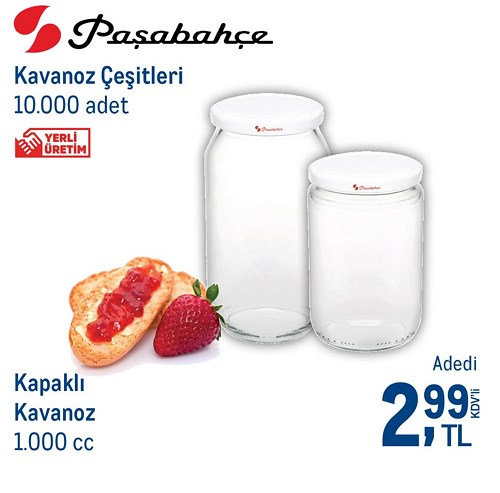 Paşabahçe Kapaklı Kavanoz 1000 cc image