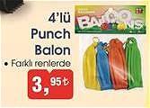 4'lü Punch Balon image