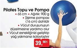 Pilates Topu ve Pompa image