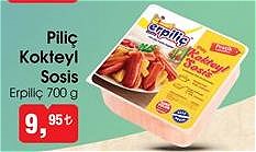 Erpiliç Piliç Kokteyl Sosis 700 g image
