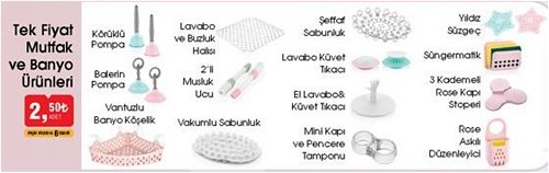 Mutfak/Banyo Ürünleri/Adet image