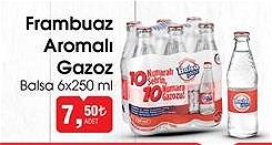 Balsa Frambuaz Aromalı Gazoz 6x250 ml image