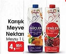 Meysu Karışık Meyve Nektarı 1 l image