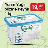 Pınar Yarım Yağlı Süzme Peynir 1 kg image