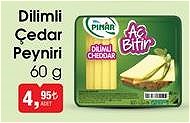 Pınar Dilimli Çedar Peyniri 60 g image