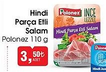 Polonez Hindi Parça Etli Salam 110 g image