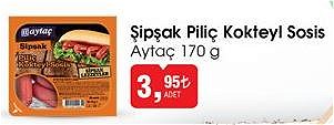 Aytaç Şipşak Piliç Kokteyl Sosis 170 g image
