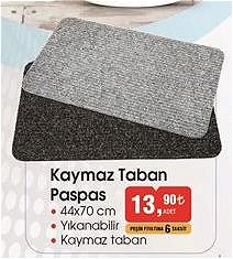 Kaymaz Taban Paspas 44x70 cm image