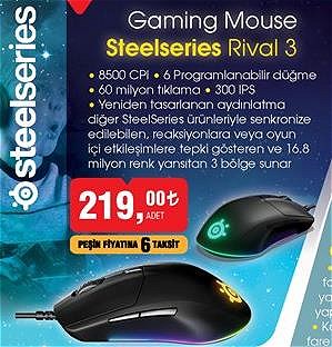 gaming mouse steelseries rival 3 bim