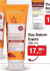 Urban Care Macadamia Özlü Saç Bakım Kremi 250 ml image