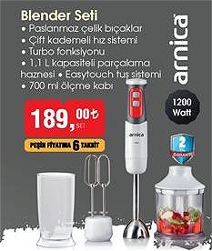 Arnica Blender Seti 1200 W image