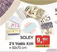 Soley 2'li Yastık Kılıfı 50x70 cm image