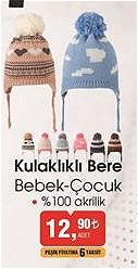 Kulaklıklı Bere Bebek-Çocuk image