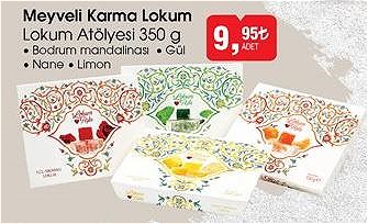 Lokum Atölyesi Meyveli Karma Lokum 350 g image