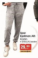 Spor Eşofman Altı Kadın image