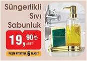 Süngerli Sıvı Sabunluk image
