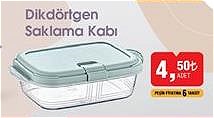 Dikdörtgen Saklama Kabı image