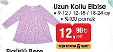 Uzun Kollu Elbise  image