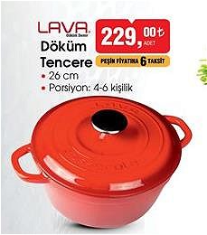 Lava Döküm Tencere 26 cm image