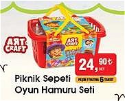 Art Craft Piknik Sepeti Oyun Hamuru Seti image