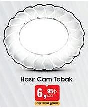 Paşabahçe Hasır Cam Tabak image