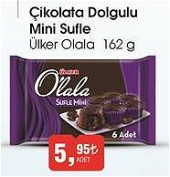 Ülker Olala Çikolata Dolgulu Mini Sufle 162 g image
