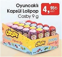 Cosby Oyuncaklı Kapsül Lolipop 9 g image