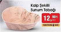 Casilda Home Kalp Şekilli Sunum Tabağı image