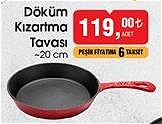 Lava Döküm Kızartma Tavası 20 cm image