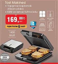 Tost Makinesi 1400 W image