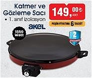 Akel Katmer ve Gözleme Sacı 1550 W image