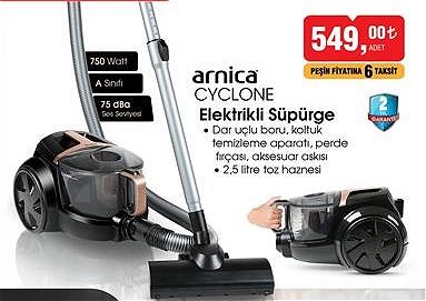 Arnica Cyclone Elektrikli Süpürge 750 W image